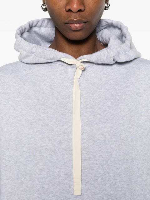 Jil Sander long-sleeved hoodie - Grey