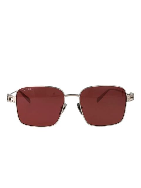 Gucci Eyewear square-frame sunglasses - Silver