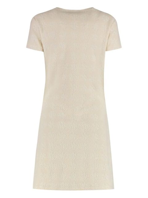 Tory Burch geometric pattern dress - Neutrals - zdjęcie produktu nr 2