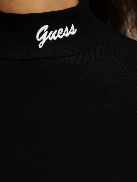 Guess sukienka ALBA kolor czarny mini dopasowana V5BK04 KCBF1