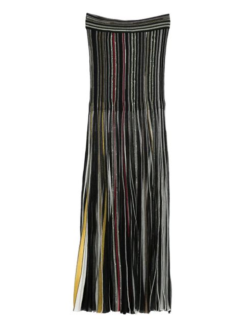 Missoni striped sequin-embellished skirt - Black