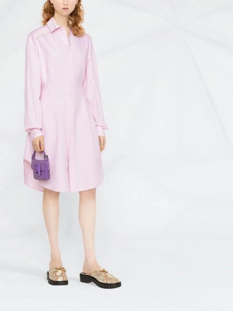 Marni embroidered shirt dress - Pink - zdjęcie produktu nr 2