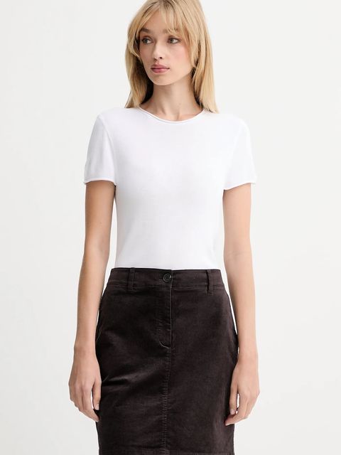 Calvin Klein t-shirt damski kolor biały LV044D310G - zdjęcie produktu nr 1