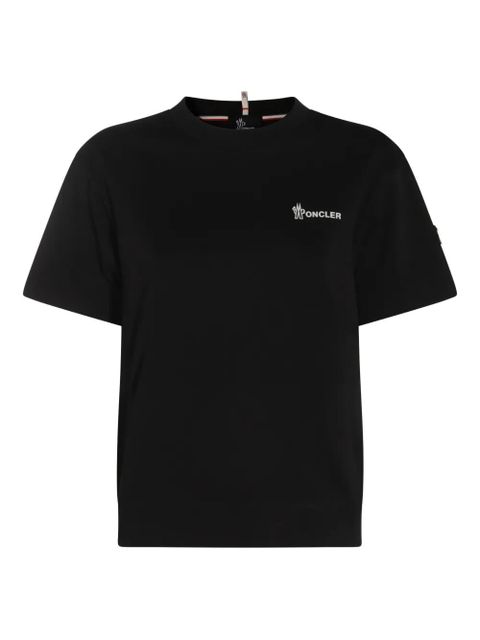 Moncler Grenoble logo-print short-sleeve T-shirt - Black