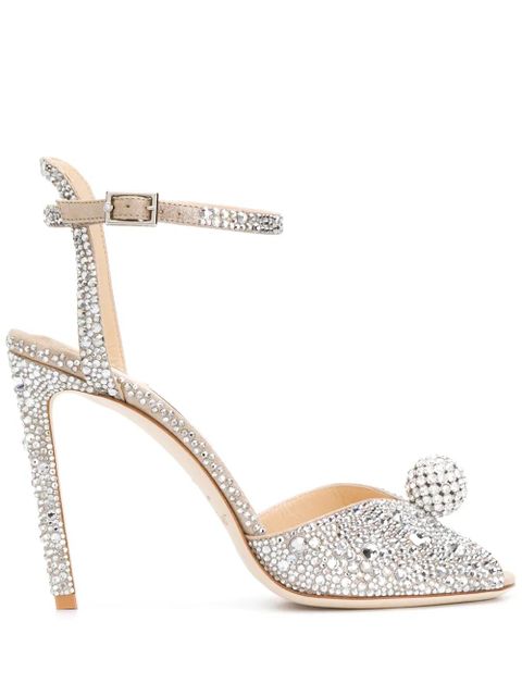 Jimmy Choo Sacora 100mm sandals - Silver - zdjęcie produktu nr 1