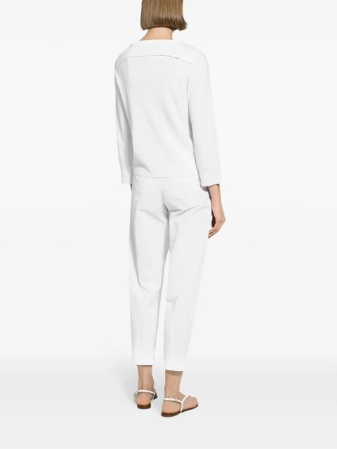 Dolce & Gabbana Sailor collar sweater - White