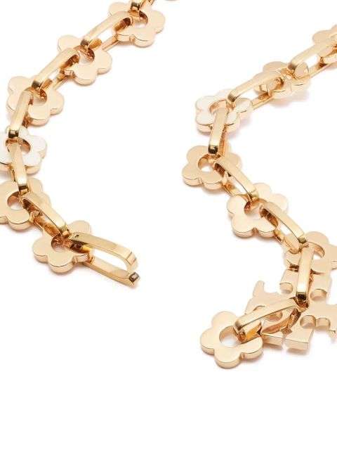Tory Burch Forget Me Not interlocking necklace - Gold - zdjęcie produktu nr 2