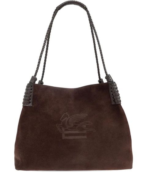 ETRO suede shoulder bag - Brown - zdjęcie produktu nr 1