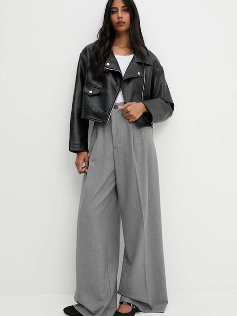 Answear.LAB ramoneska kolor czarny przejściowa