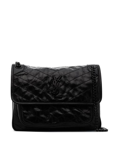 Saint Laurent Niki chain strap bag - Black