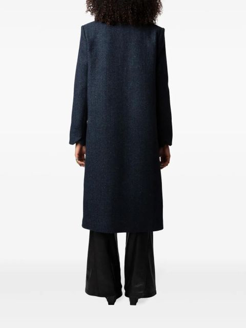 Zadig&Voltaire Mio coat - Blue