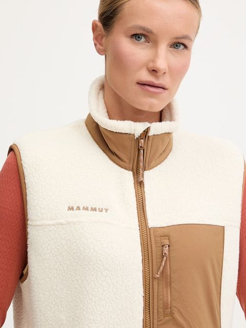 Mammut bezrękawnik outdoorowy Miracle kolor beżowy przejściowy 1014.05671