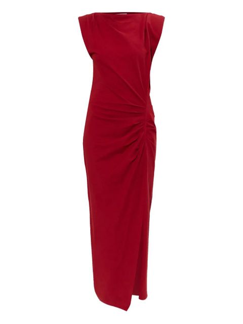 ISABEL MARANT Nadela gathered split maxi dress - zdjęcie produktu nr 1