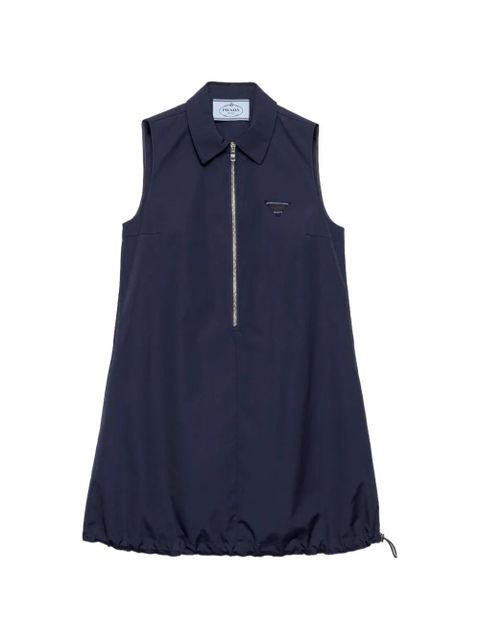 Prada poplin mini-dress - Blue - zdjęcie produktu nr 1