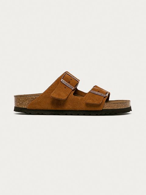 Birkenstock klapki zamszowe Arizona SFB