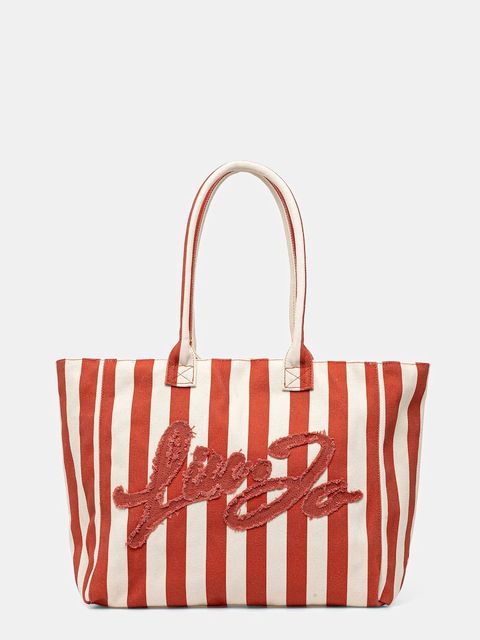 Liu Jo torebka bawełniana kolor beżowy VA5208.T6948 - zdjęcie produktu nr 1