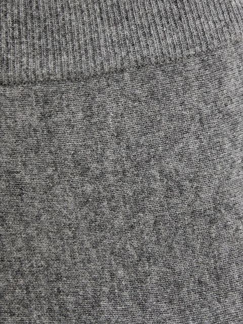 United Colors of Benetton spódnica z dodatkiem wełny kolor szary midi rozkloszowana 1444D002B