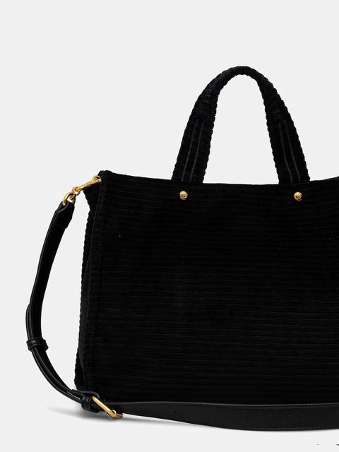 Juicy Couture torebka Iris Velvet kolor czarny BIJIR8941WC9