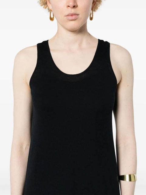 The Row sleeveless maxi dress - Blue