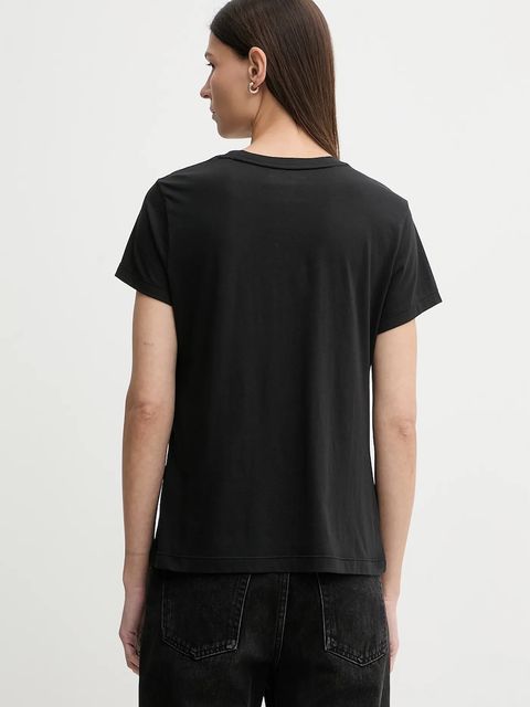 Dkny t-shirt damski kolor czarny DJ6T1692