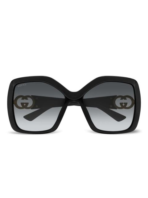 Gucci Eyewear square-frame sunglasses - Black - zdjęcie produktu nr 1