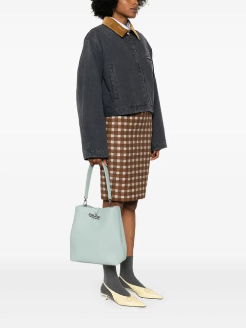 Longchamp medium Le Roseau shoulder bag - Blue