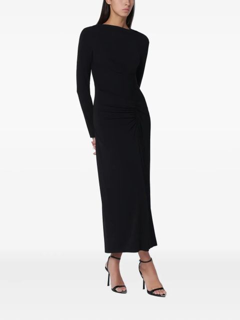 Simkhai Ruched midi dress - Black - zdjęcie produktu nr 2