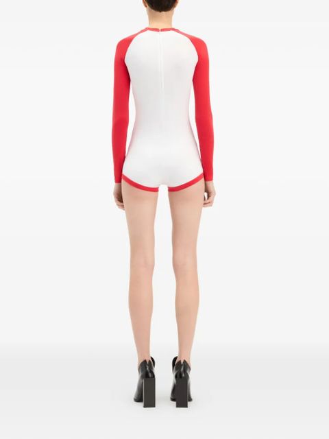 Jean Paul Gaultier Junior Gaultier long-sleeve playsuit - White