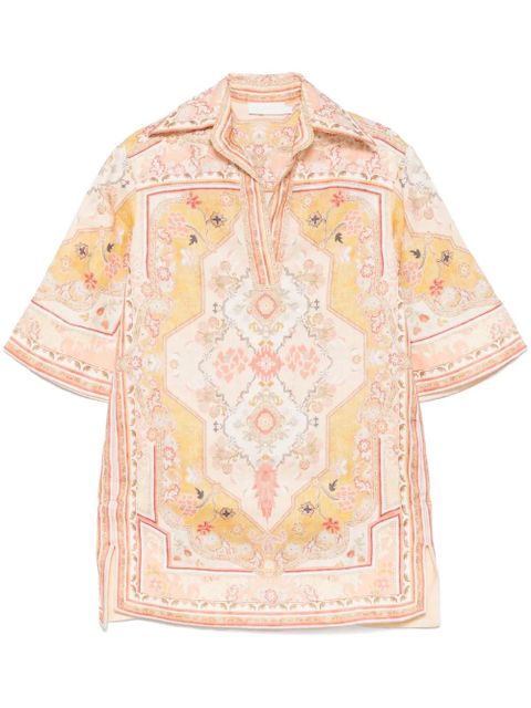 ZIMMERMANN Wylie mini dress - Yellow - zdjęcie produktu nr 1