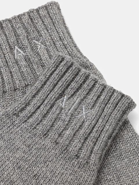 Armani Exchange rękawiczki z dodatkiem wełny damskie kolor szary XW001521 AF16181 - zdjęcie produktu nr 2