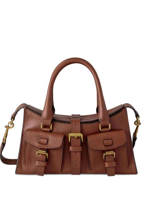 Mulberry mini Roxanne buckle tote bag - Brown - zdjęcie produktu nr 1