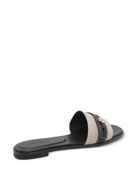 Tory Burch Romy round-toe slides - Neutrals