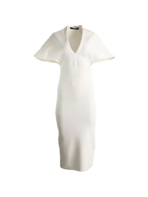 Jacquemus wide-sleeved dress - White - zdjęcie produktu nr 1