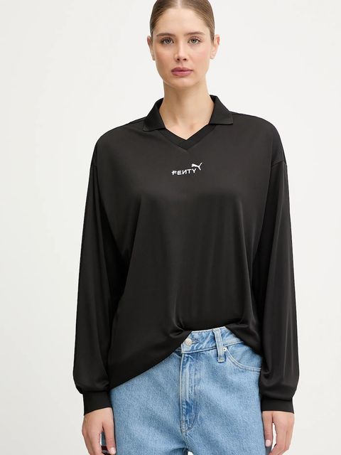 Puma longsleeve PUMA x FENTY kolor czarny 633786 - zdjęcie produktu nr 1