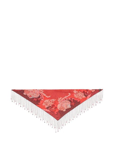 ETRO silk scarf - Orange - zdjęcie produktu nr 1