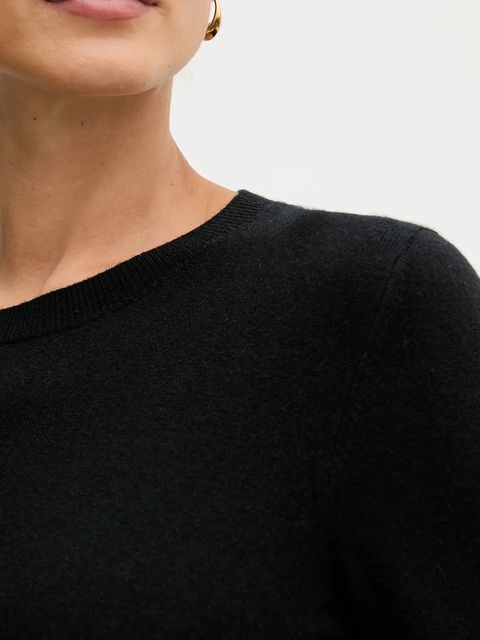 Sisley sweter damski kolor czarny lekki 102HM100F