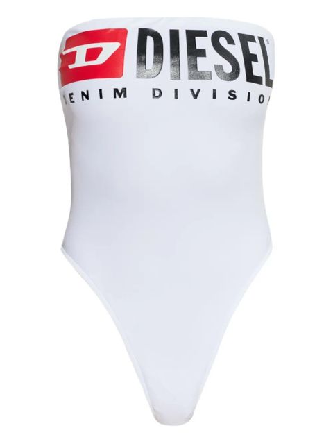 Diesel Cecilia-d-core logo band swimsuit - White - zdjęcie produktu nr 1