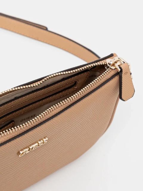 Guess torebka NOELLE kolor brązowy HWZG78 79710