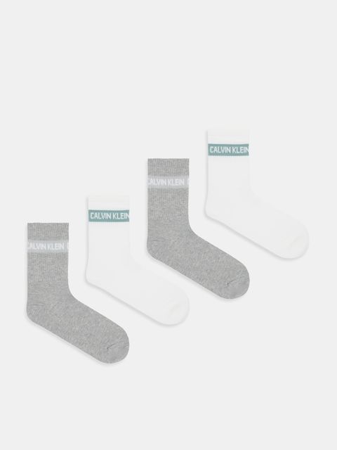 Calvin Klein Jeans skarpetki 4-pack kolor szary 701235385 - zdjęcie produktu nr 1