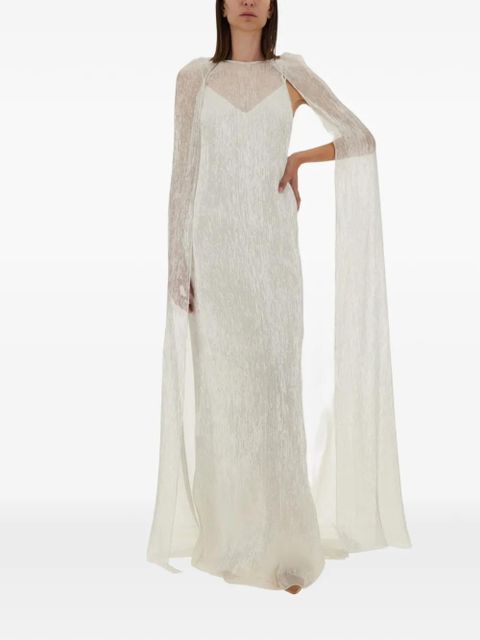 Max Mara cape bridal dress - White - zdjęcie produktu nr 2