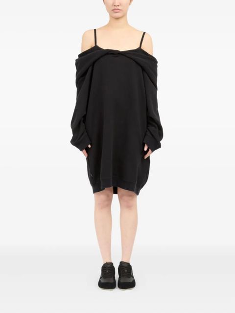 MM6 Maison Margiela sleeveless twisted mini dress - Black - zdjęcie produktu nr 1