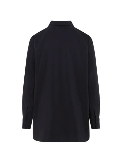 LEMAIRE pleated shirt - Black - zdjęcie produktu nr 2