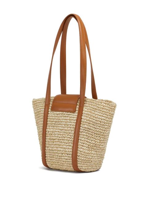 Marni Trunkaroo beach tote bag - Neutrals