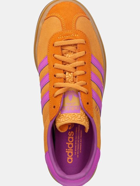 adidas Originals sneakersy Gazelle Bold W damskie kolor pomarańczowy JS3895 - zdjęcie produktu nr 2