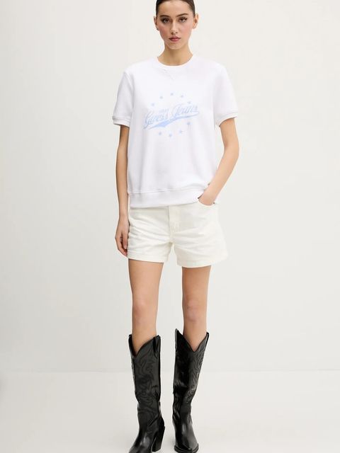 Guess Jeans t-shirt bawełniany - zdjęcie produktu nr 1