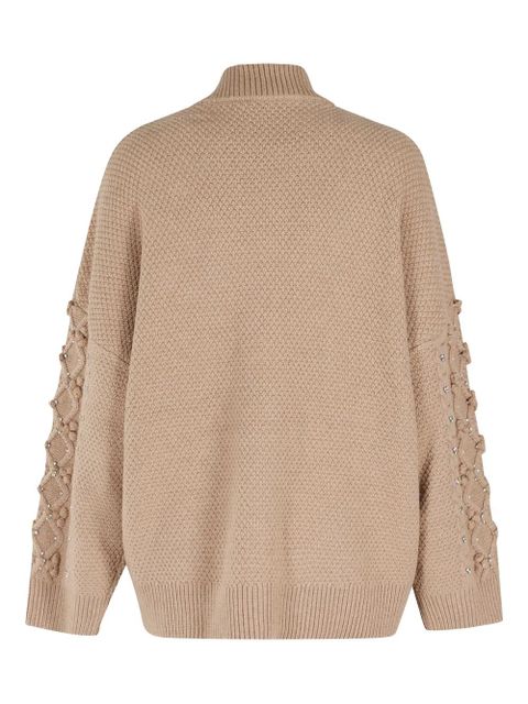 Essentiel Antwerp embellished button cardigan - Neutrals - zdjęcie produktu nr 2