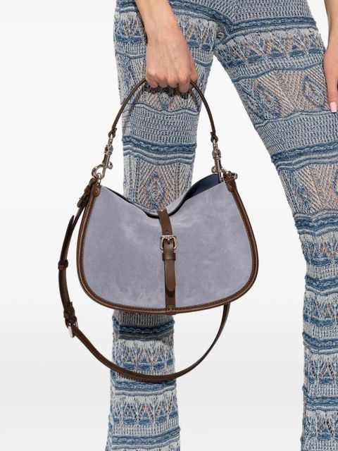 ETRO buckle strap tote bag - Blue