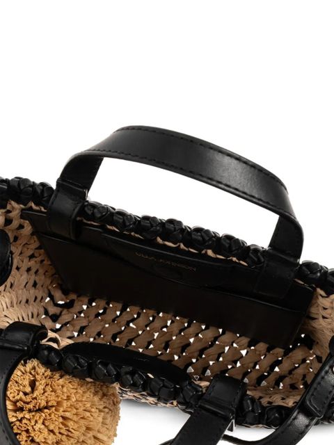 Ulla Johnson Lali woven tote bag - Black