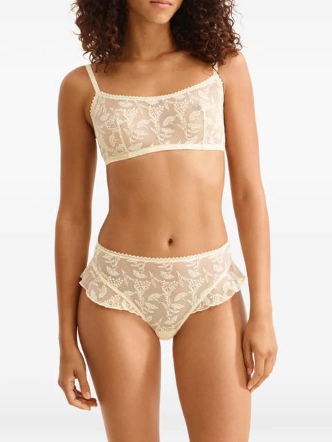 ERES floral-print bra - Neutrals