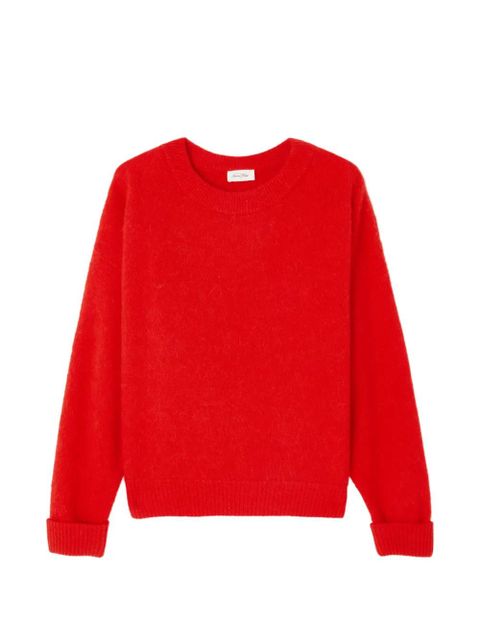 American Vintage Vitow crew-neck sweater - Red - zdjęcie produktu nr 1